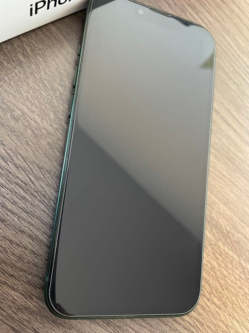 Apple iPhone 13 グリーン 本体と箱付き