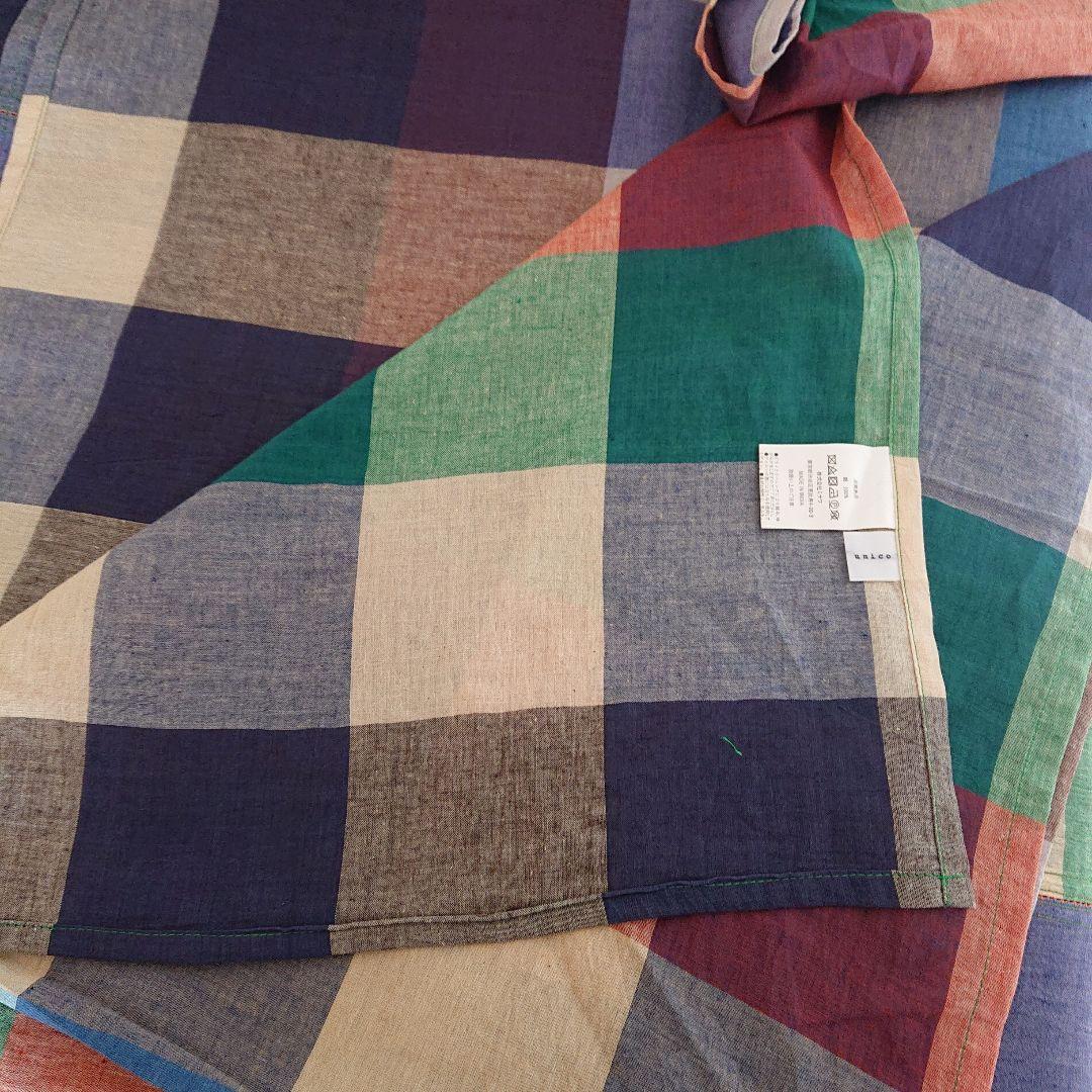 ウニコ マルチカラー ファブリック カーテン