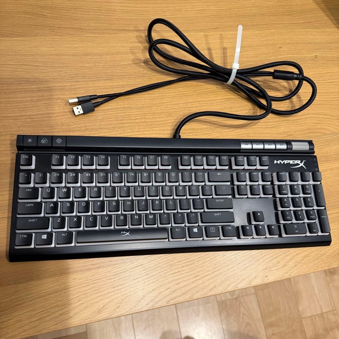 HyperX Alloy Elite 2 ゲーミングキーボード赤軸