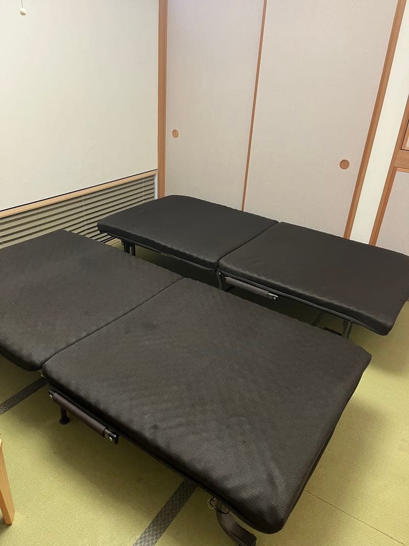 ニトリ　折りたたみベッド　送料込み