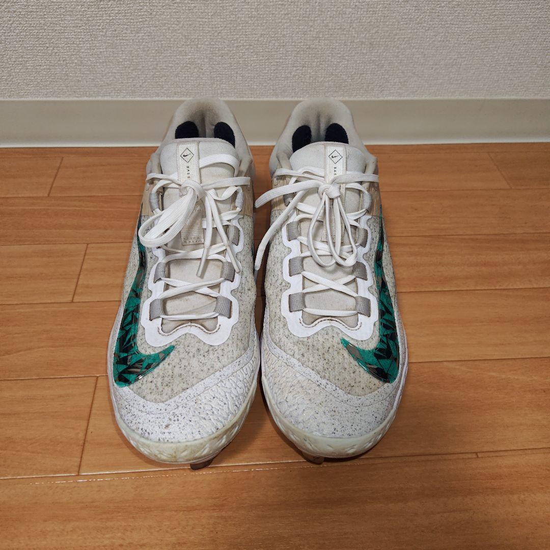 キングカズ ナイキ アルファハラチエリート 金具式スパイク 野球 28cm