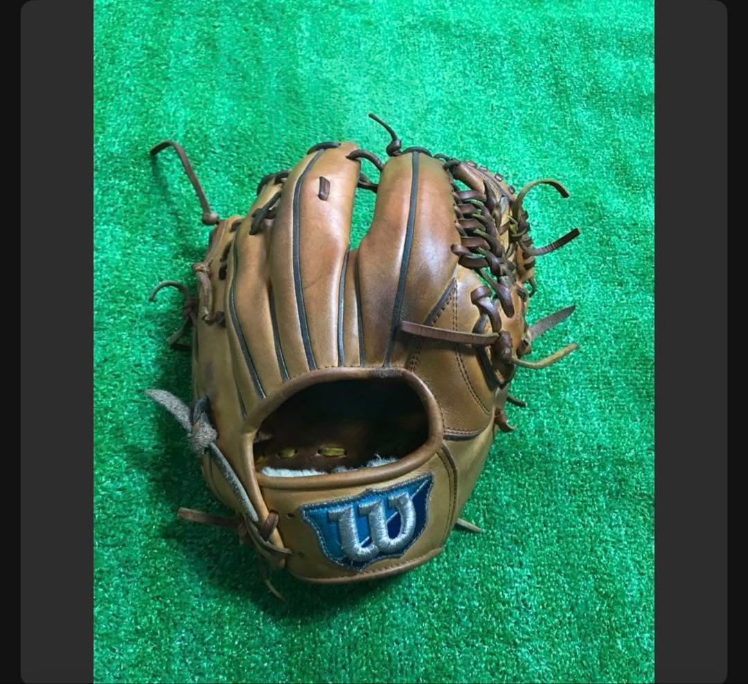 ウイルソン　硬式用　型抜群！　軟式可