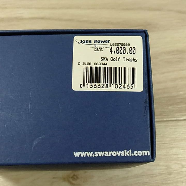 SWAROVSKI スワロフスキー ゴルフクラブ　クリスタル　置物　663844