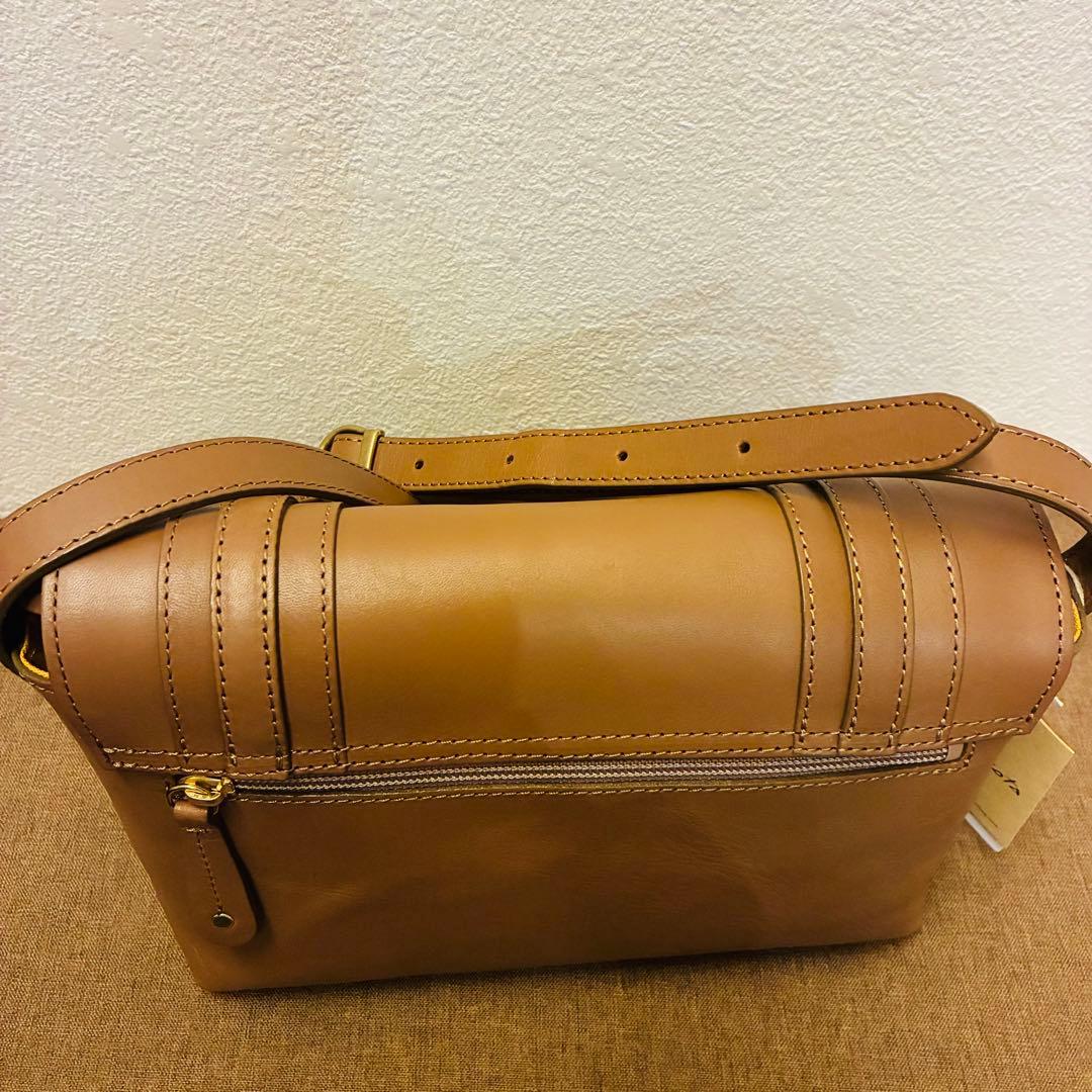 Dakota ダコタ レザー ショルダーバッグ ブラウン系