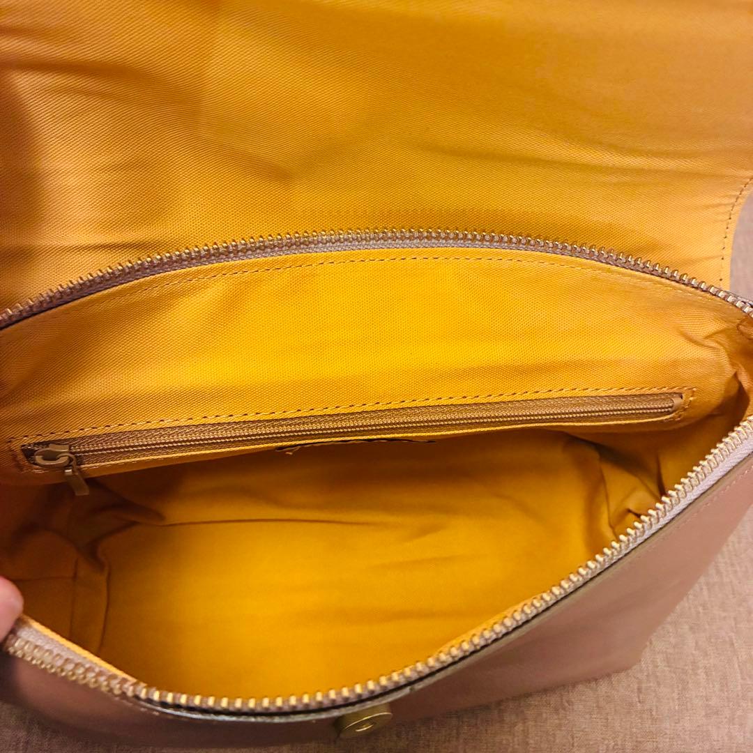 Dakota ダコタ レザー ショルダーバッグ ブラウン系