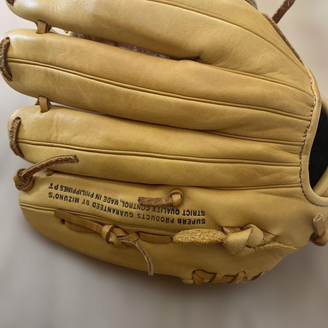 Mizuno Super Soft 野球グローブ イエロー