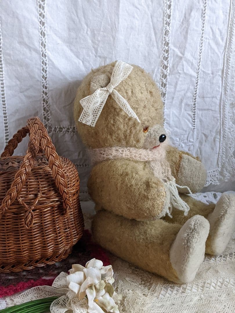 【c】アンティークベア　アンティークテディベア　ドイツ