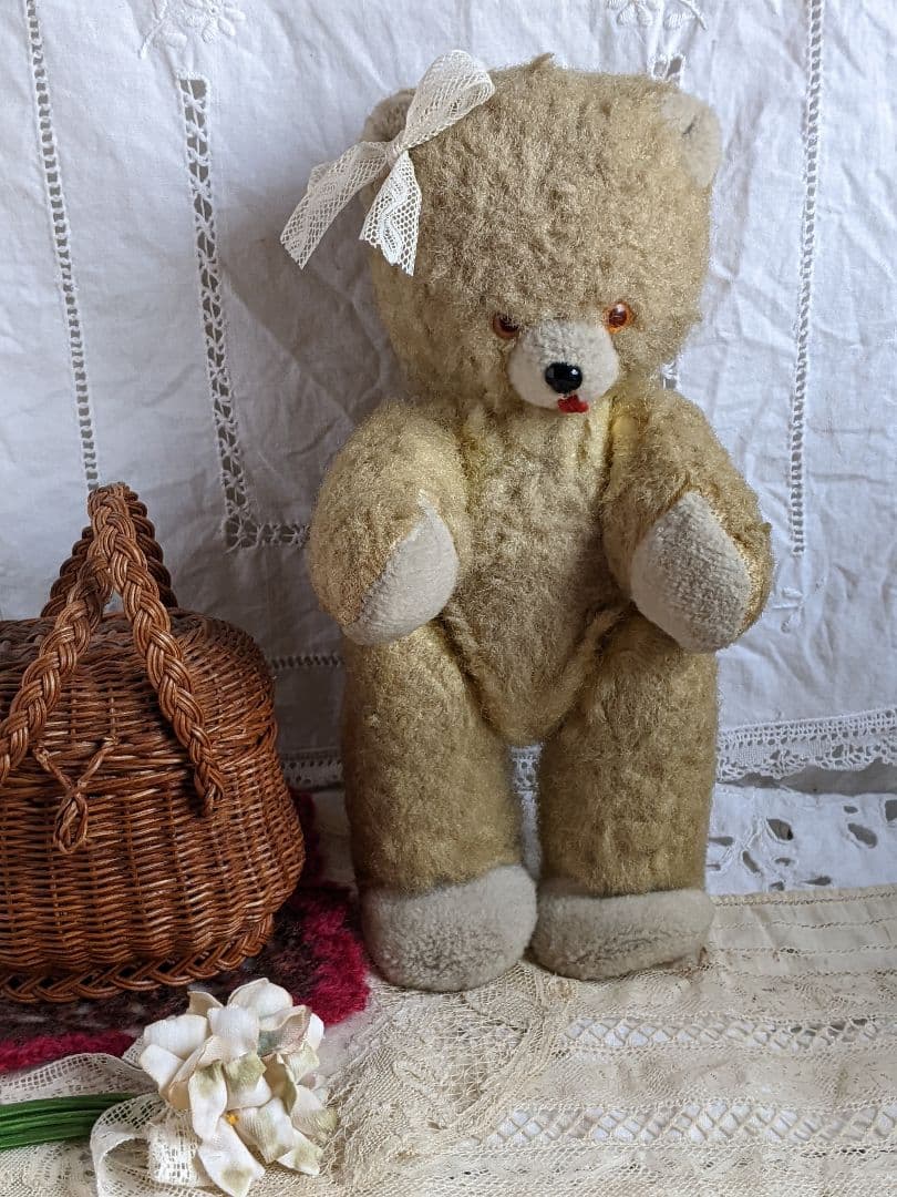 【c】アンティークベア　アンティークテディベア　ドイツ