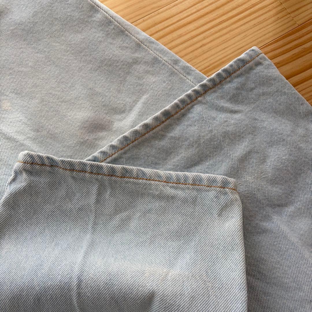 シュプリーム　デニム　スターロゴ　ワンポイント　レギュラーフィット 34サイズ