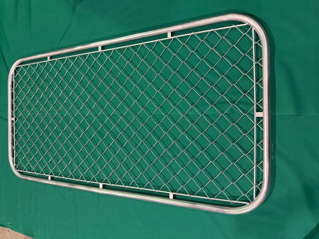 180cm x 90cm アメリカンフェンス　シルバー8枚　年内は28日まで発送