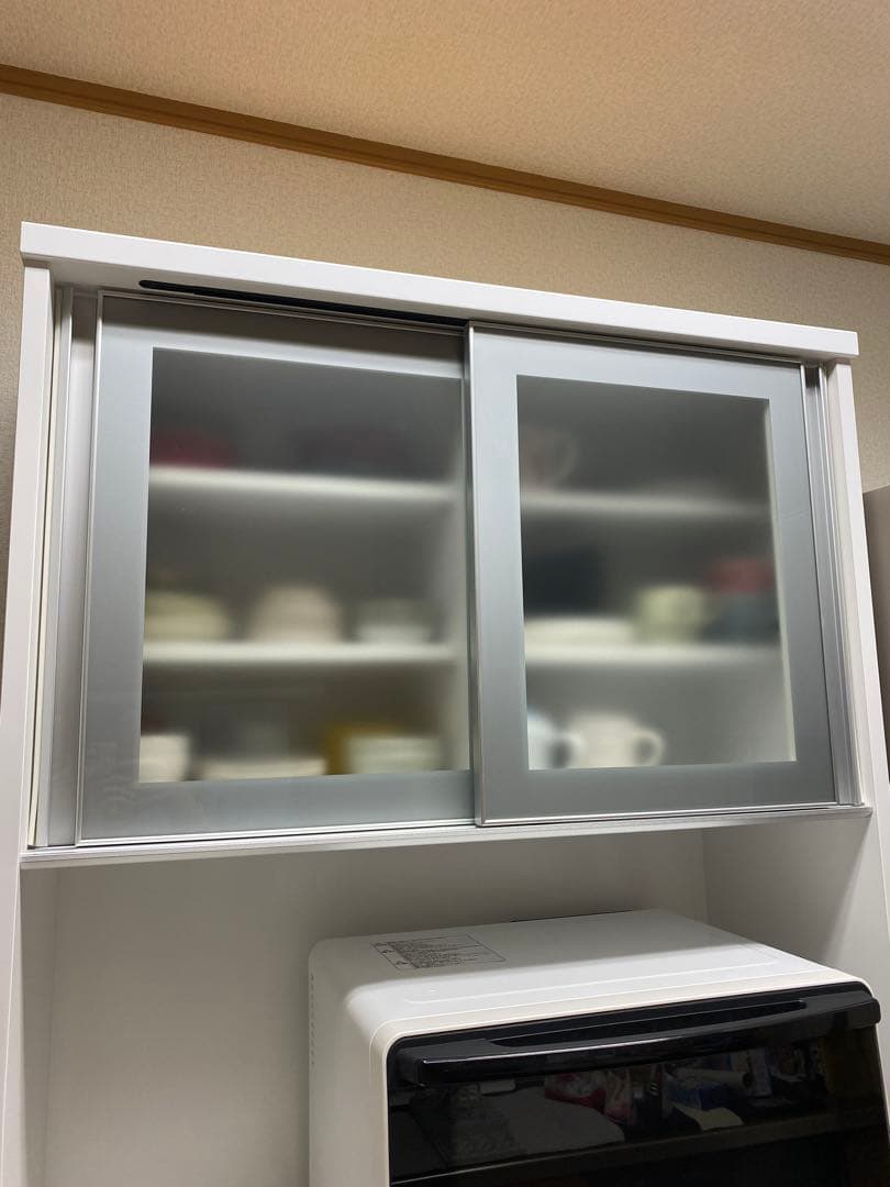 ニトリ キッチンボード 食器棚 ホワイト