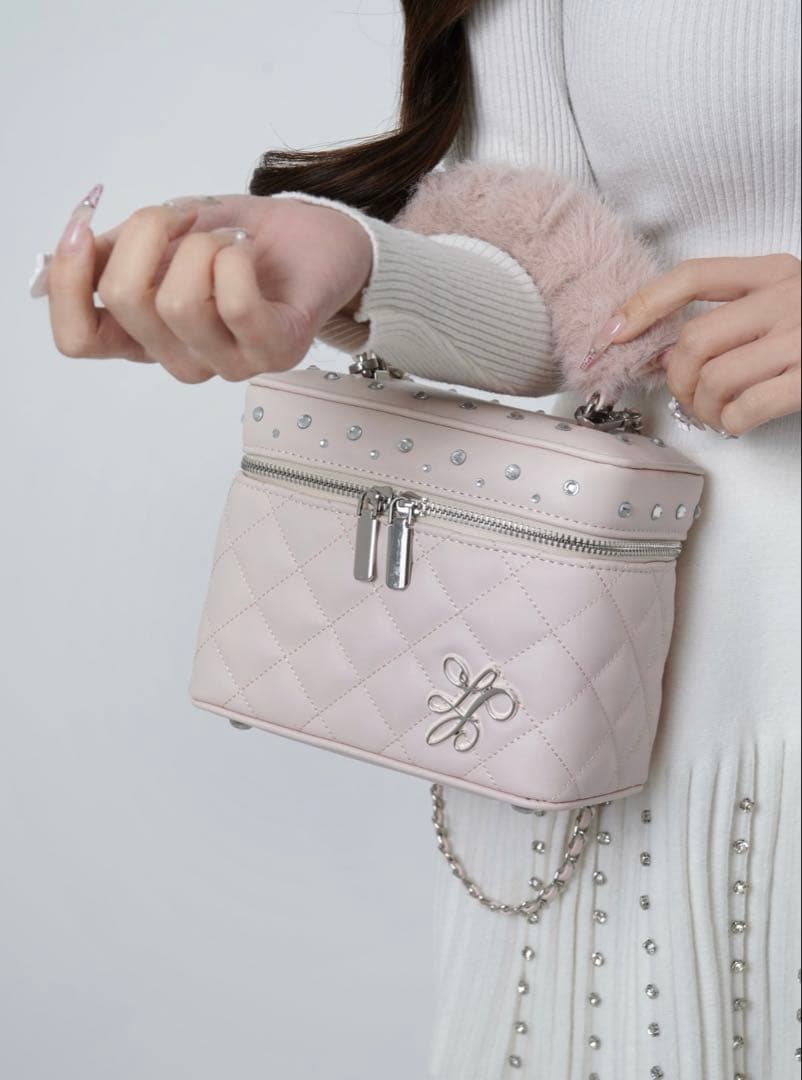 lumignon ルミニョン vanity bag バニティ ピンク