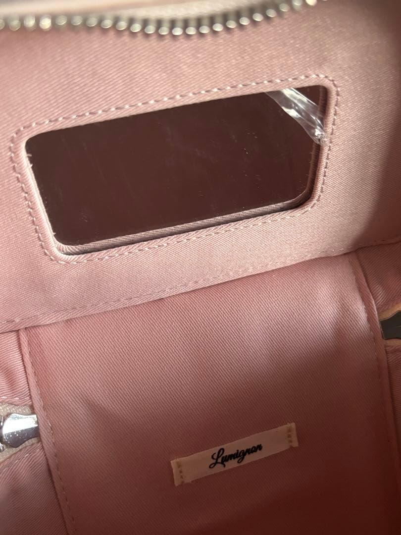 lumignon ルミニョン vanity bag バニティ ピンク