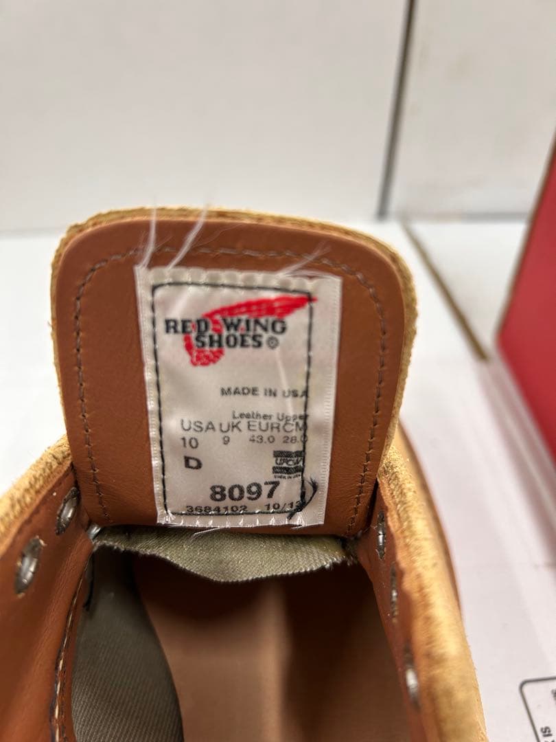 靴 REDWING / 8097 suede oxford boots