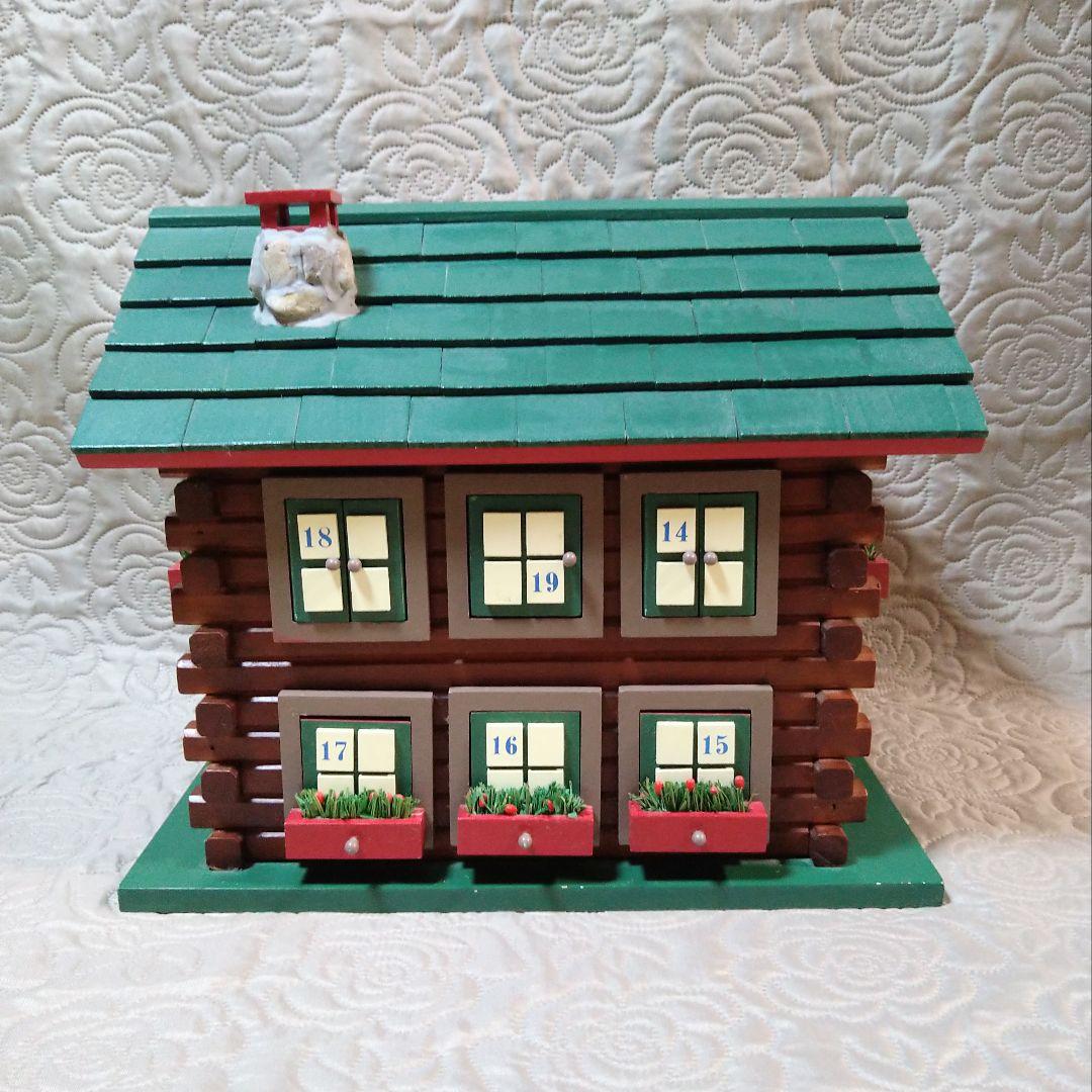 木製ハウス型小物入れ　置物