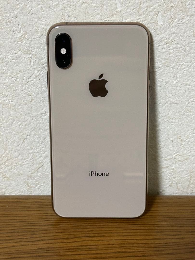 iPhone XS 64GB ゴールド 本体 箱あり ガラス割れあり