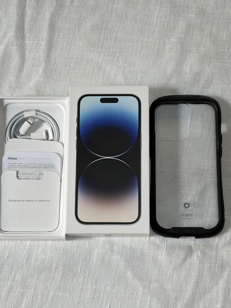 iphone14pro 128GB 美品　i Faceケースおまけ