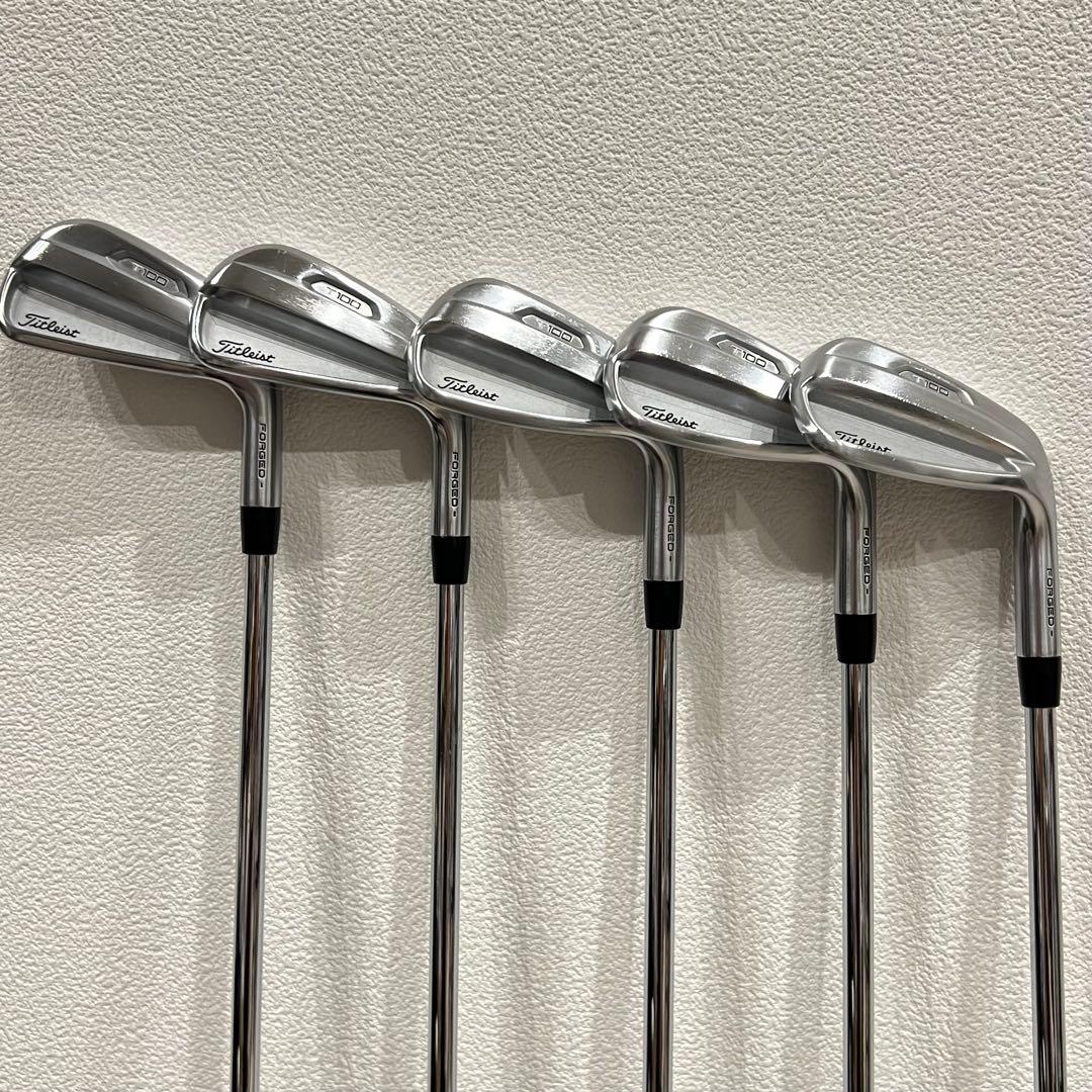 Titleist タイトリスト T100 2021 アイアン 5本 105T S