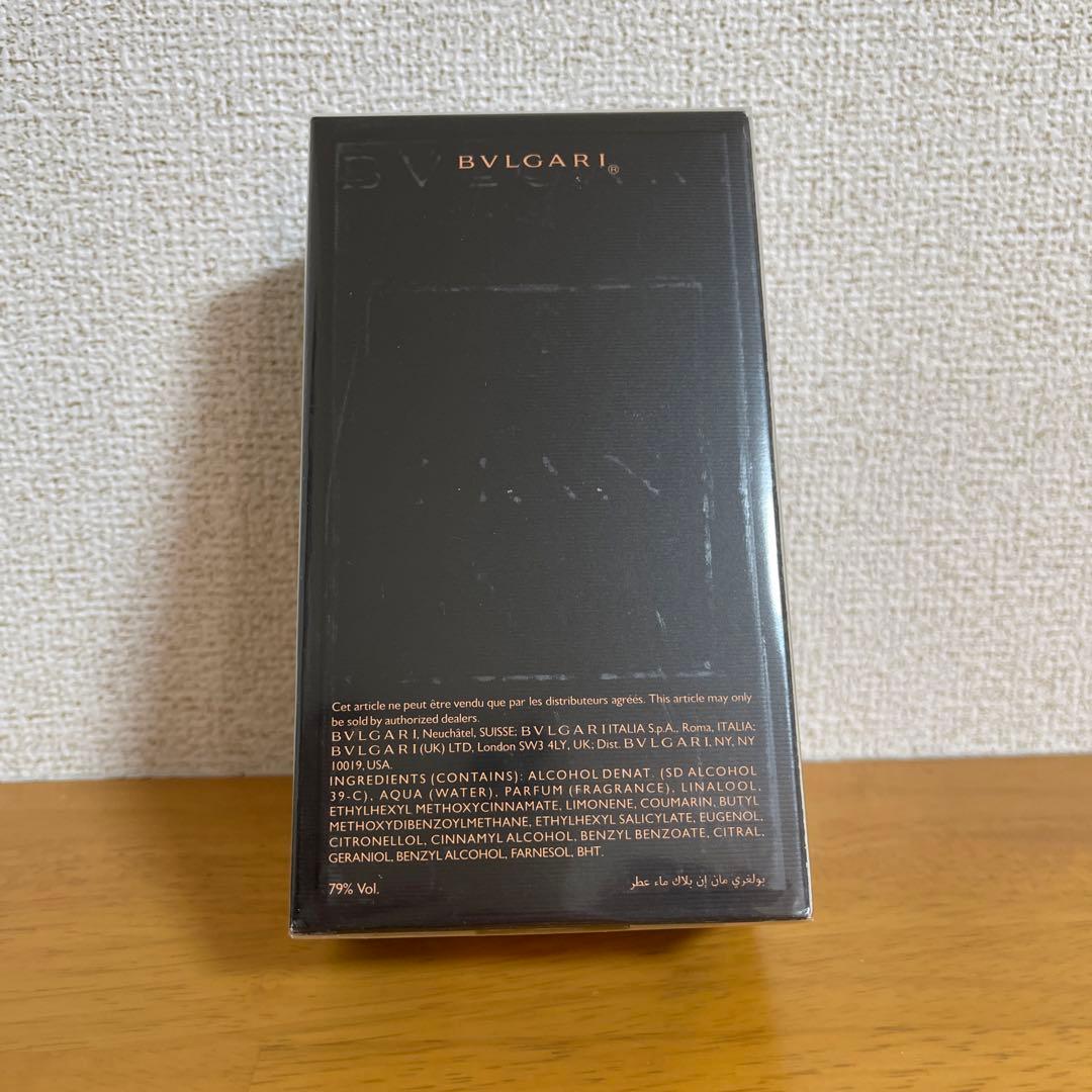 BVLGARI ブラック 100ml 新品未使用ブルガリMAN IN BLACK