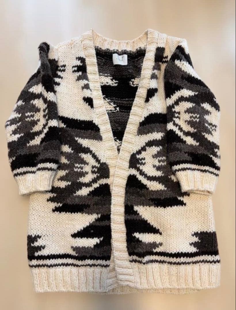 ARGUE オーバーサイズニットカーディガン