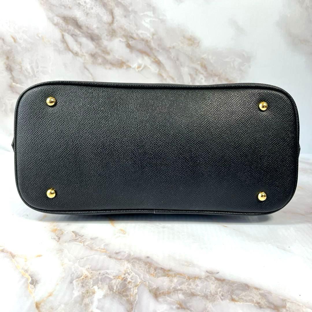 【極美品】ミランダカー×サマンサタバサ 本革 レザー 2way ハンドバッグ 黒