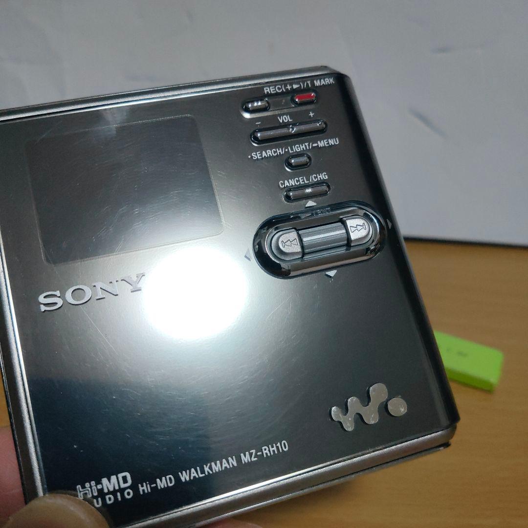 SONY★MZ-RH10 Hi-MDウォークマン★ポータブルMDプレーヤー可動品