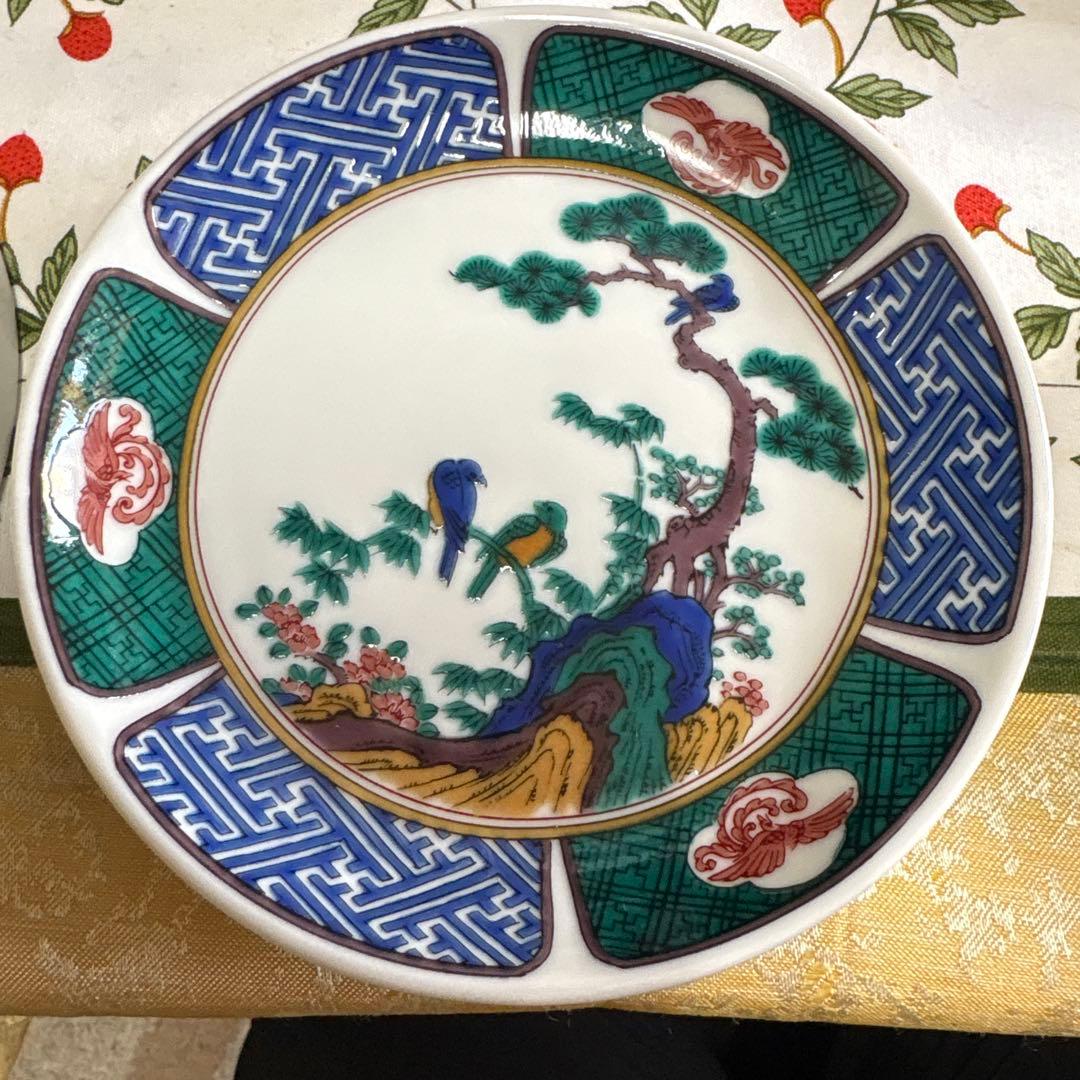 九谷焼のお皿　6枚セット　未使用