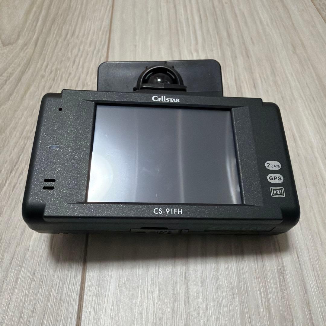 【一部難あり】セルスターCS-91FHドライブレコーダー中古品