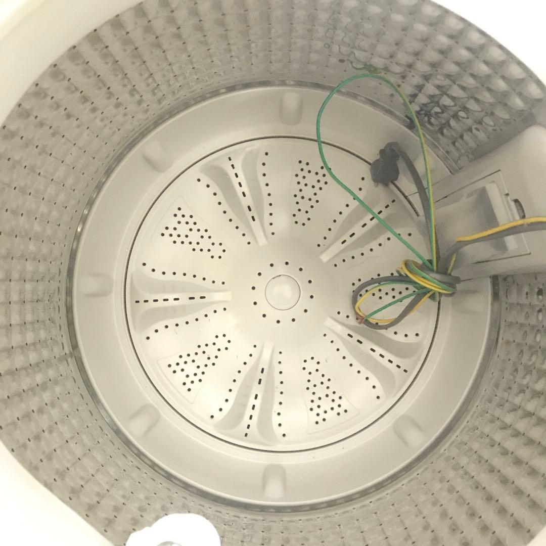 【美品】ハイアール　全自動電気洗濯機　JW-C55D　2021年製