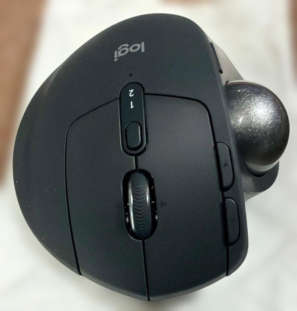 新品同様ロジクール 静音 トラックボール MX ERGO S 国内正規品