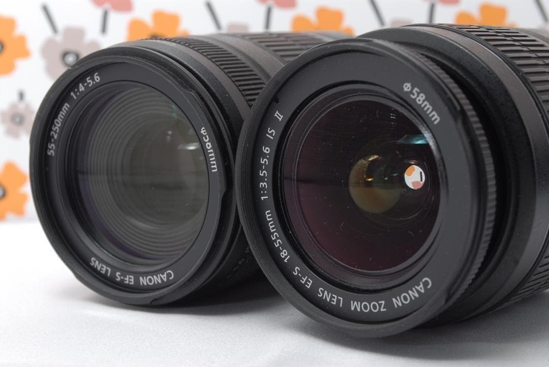 ❤Canon Kiss X5❤望遠レンズデビュー❤スマホ転送OK❤動画撮影OK❤