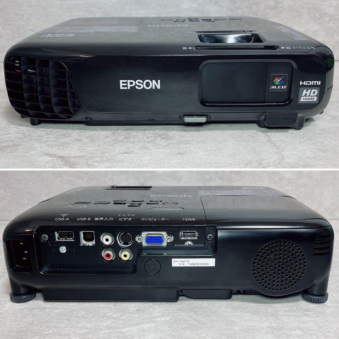 EPSON エプソン プロジェクター EH-TW410 リモコン付き