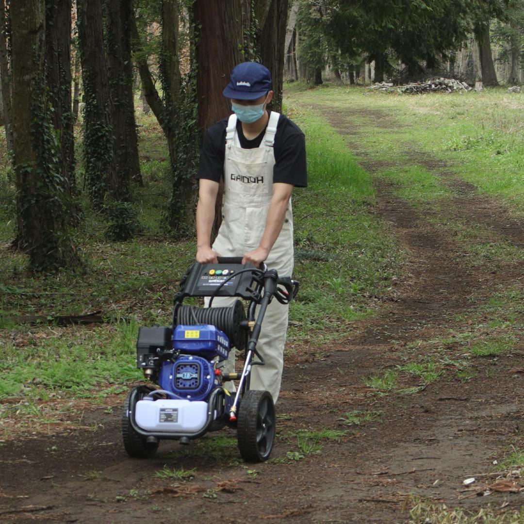 Gaidohエンジン式高圧洗浄機 24MPAガソリンエンジン7.0馬力 純銅製