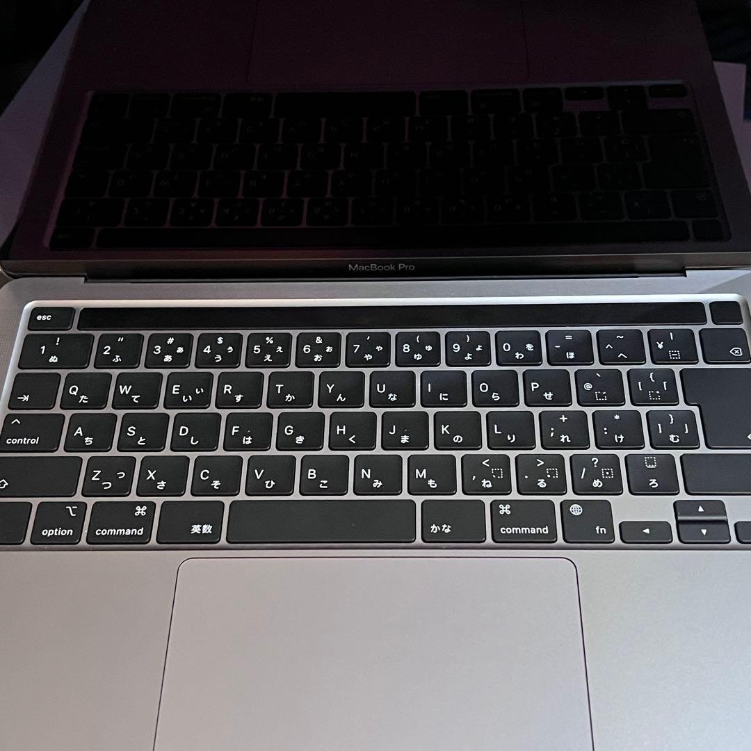 MacBook Pro 13インチ 2022 M2 美品 バッテリー91%