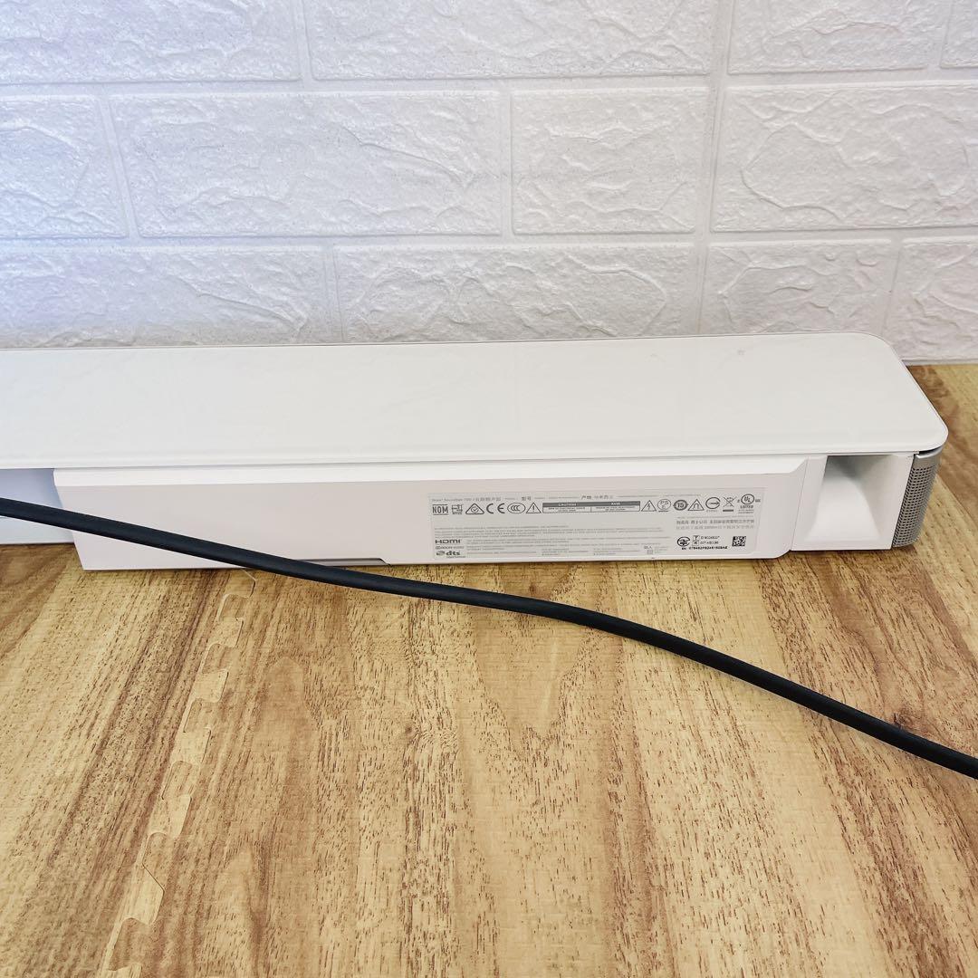 【美品】BOSE サウンドバー ホワイト 美品　動作確認済　SOUNDBAR