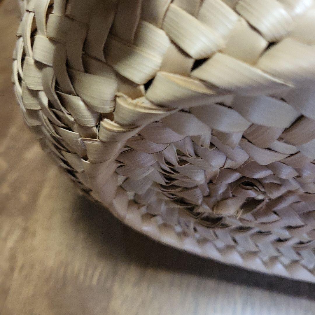 LOEWE かごバッグ ナチュラル/ブラウン　美品です✨