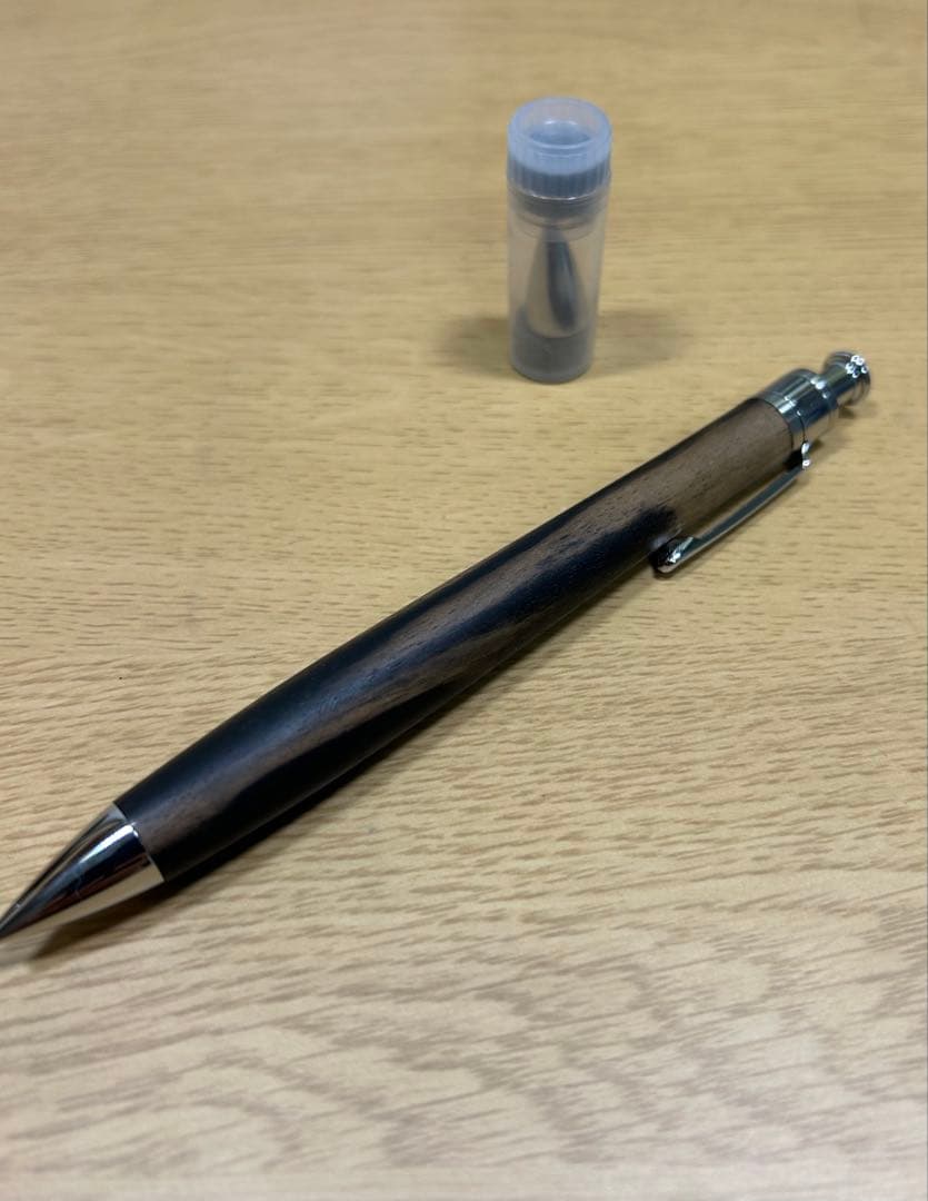 【最終値下げ】工房楔　黒柿　0.5mmシャープペンシル