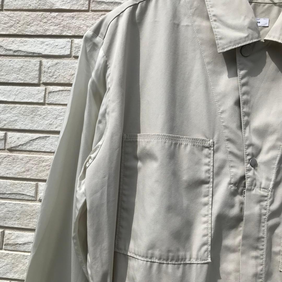 TOGA×ディッキーズ　40　オールインワン　ベージュ　tc21-f1512