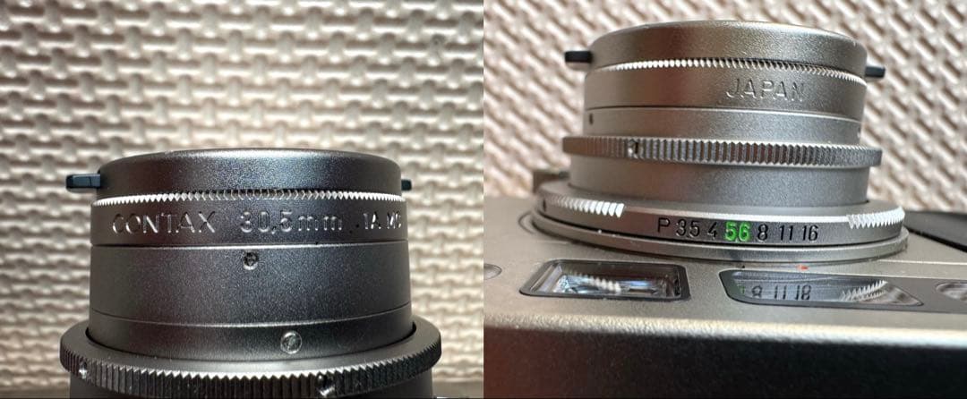 CONTAX TVS DATA BACK コンタックス フィルムカメラ