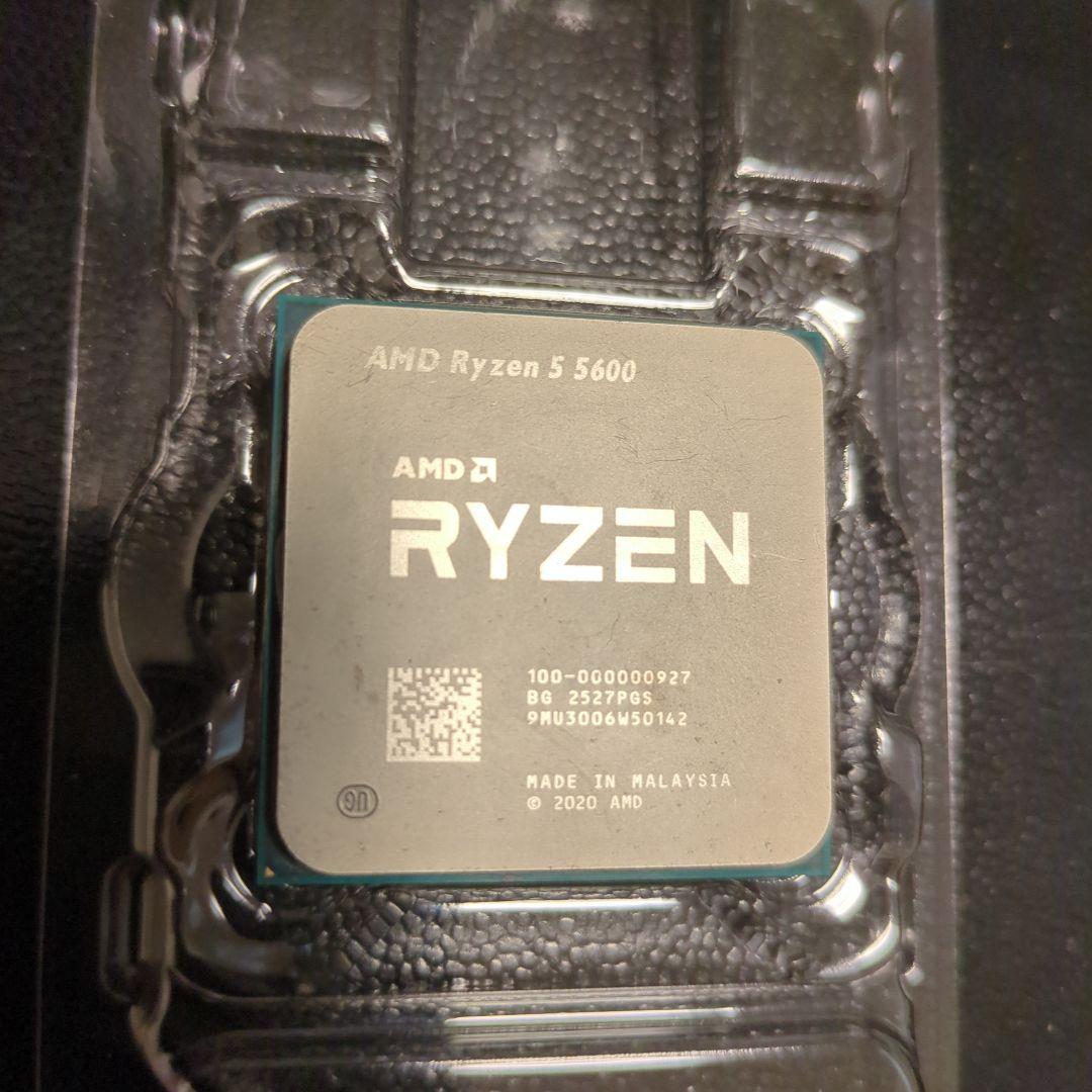 AMD Ryzen 5 5600 プロセッサー + クーラー