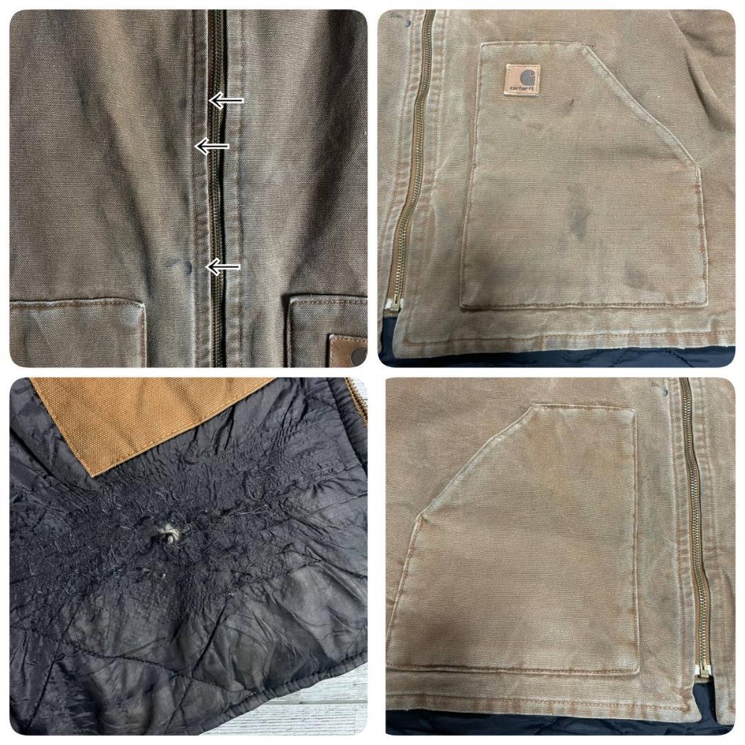 【メキシコ製】カーハート　ダックベスト V02 USA規格　メンズXL