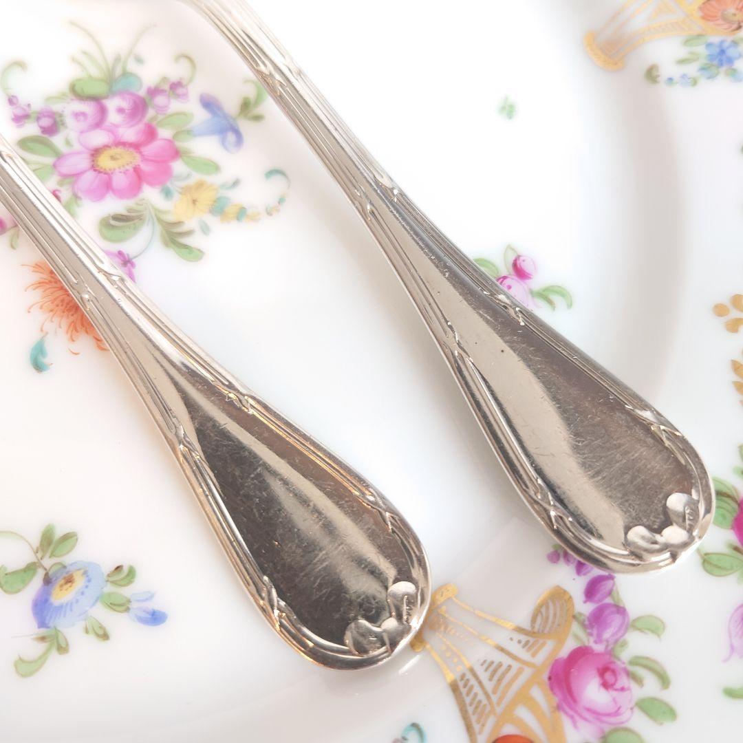 クリストフル　リュバン　レア　コンソメスプーン　2本組　スープスプーン