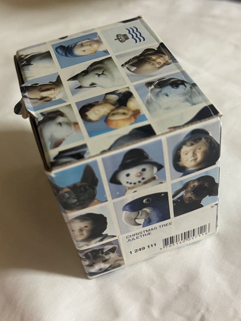 希少 廃盤 ロイヤルコペンハーゲン クリスマスツリー 8cm フィギュリン