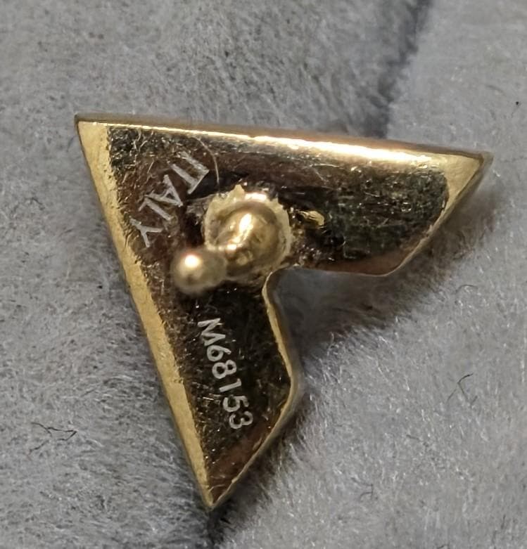 ルイヴィトン　M68153　エセンシャル V ピアス　片耳用　41291