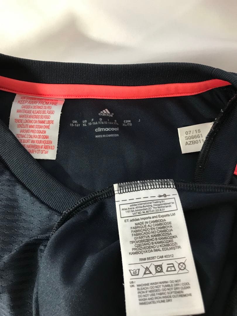 正規品adidas バイエルン 「32」キミッヒ 半袖 XL CL用ユニフォーム