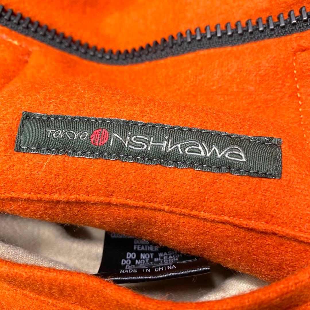 美品✨Nano universe ダウンコート 西川ダウン コラボ フード S