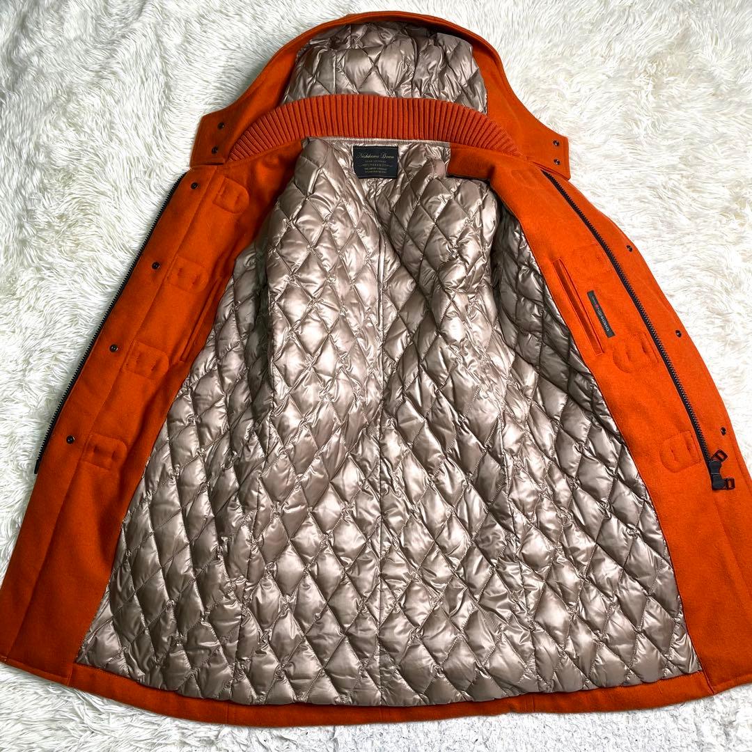 美品✨Nano universe ダウンコート 西川ダウン コラボ フード S