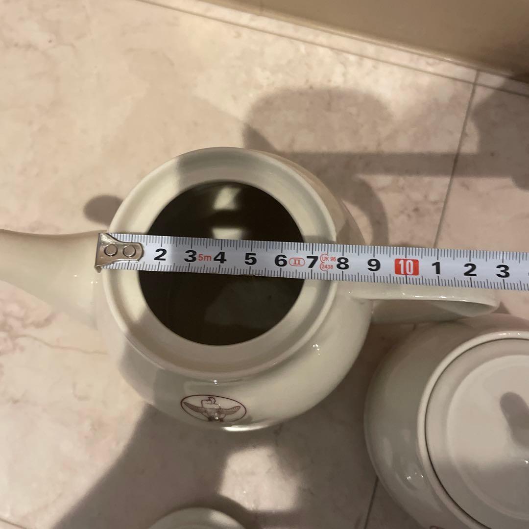 小*隆様 【貴重】森永　ティーポット　シュガーポット　森永製菓　ロゴ　エンゼルマ