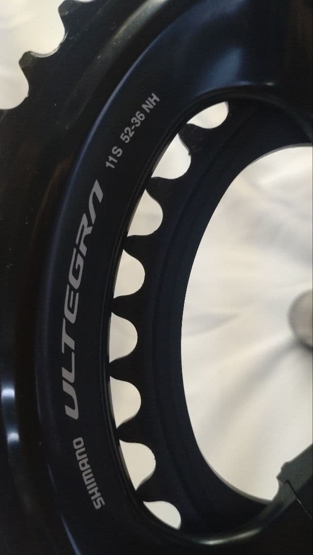 ULTEGRA FC-08 クランクセット 165mm ブラック 52-36