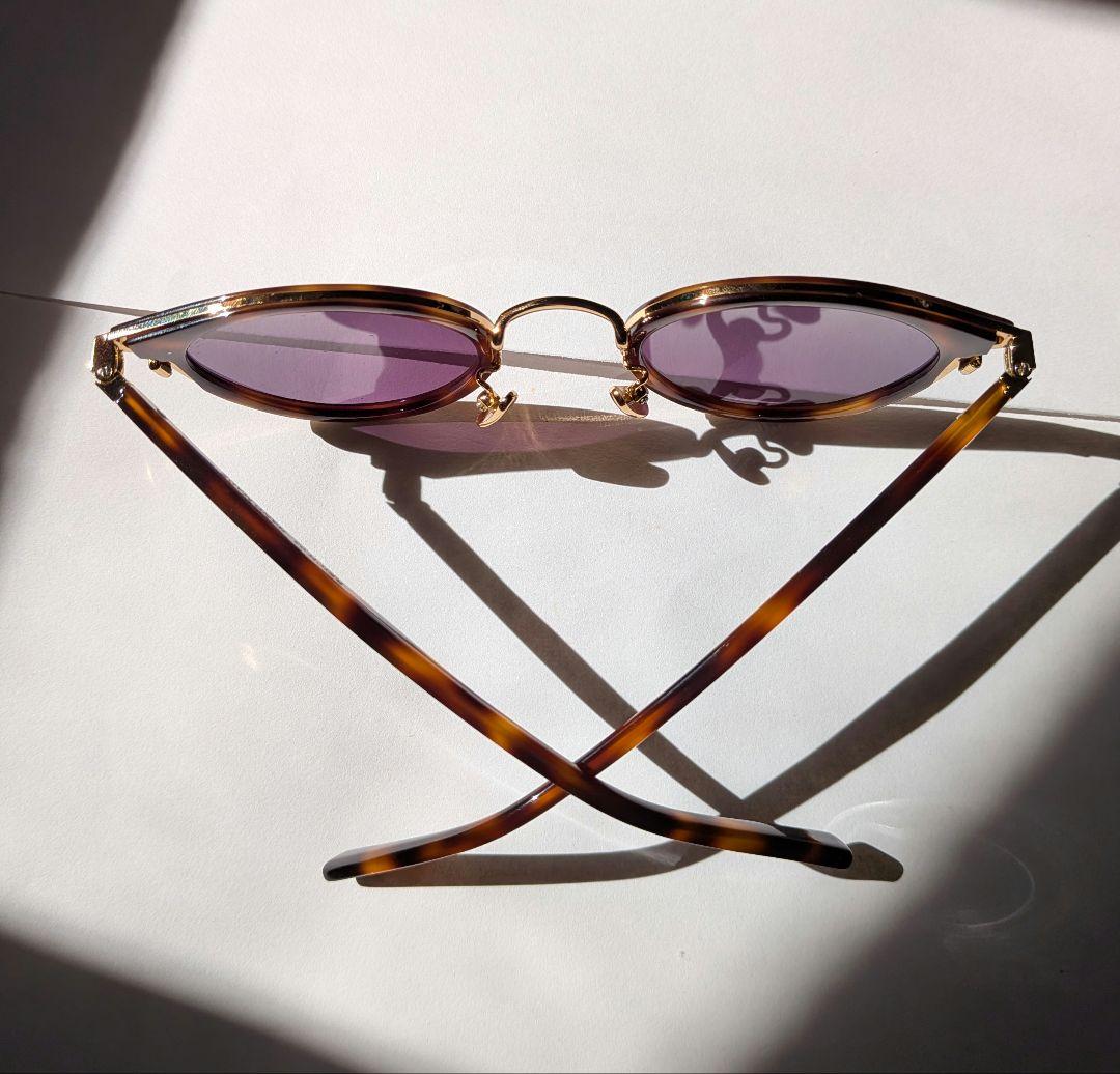 ADSR 　サングラス　REICH 3 キャットアイ べっ甲柄